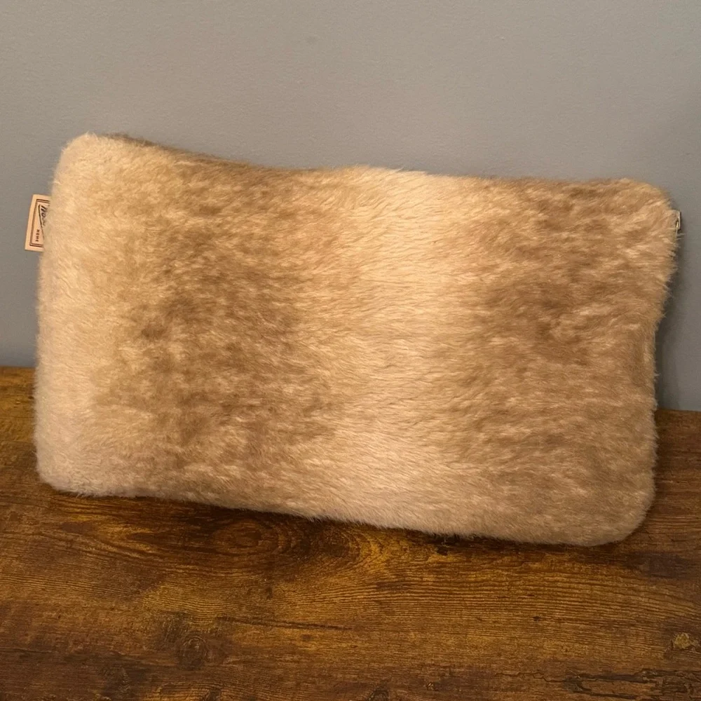 Woolrich Home Faux Fur Lodge Throw Pillow‎ Zippered Cover With Insert